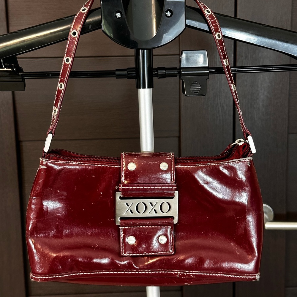 XOXO Burgundy Shoulder Bag